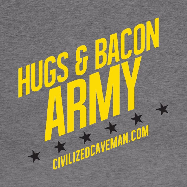 Hugs & Bacon Army - Dark Stars by Caveman